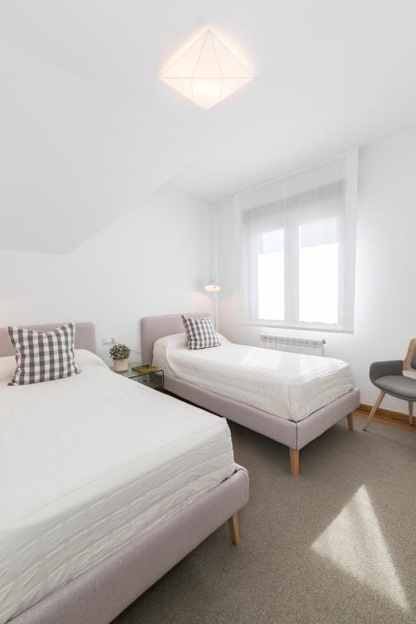 Apartamento Boutique Con Terraza Y Vistas Al Mar. Porto Vilanova Villanueva De Arosa Esterno foto
