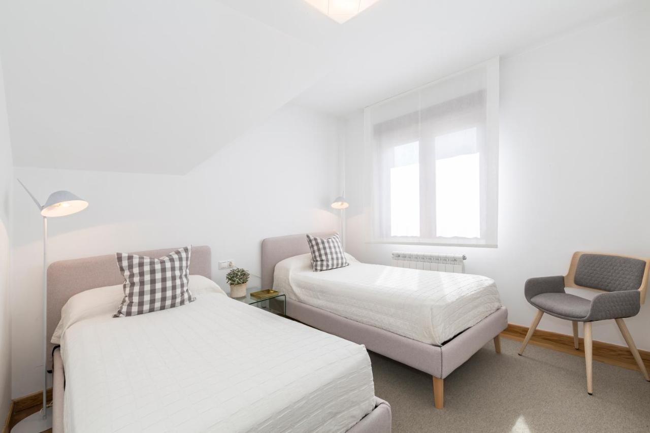 Apartamento Boutique Con Terraza Y Vistas Al Mar. Porto Vilanova Villanueva De Arosa Esterno foto