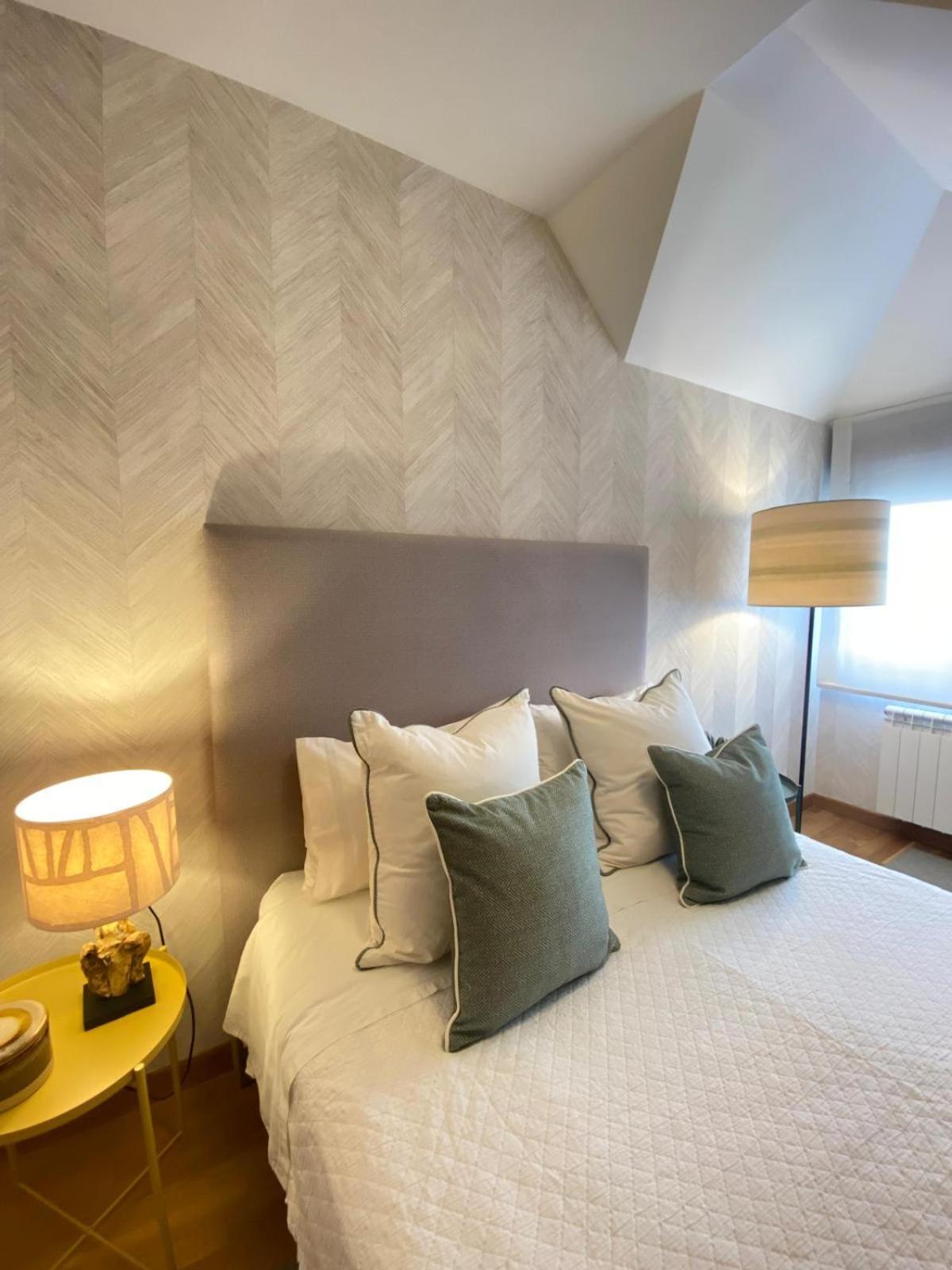 Apartamento Boutique Con Terraza Y Vistas Al Mar. Porto Vilanova Villanueva De Arosa Esterno foto